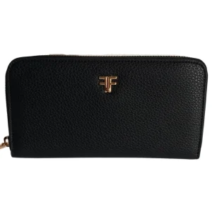 Fracomina Zip Around In Ecopelle Nero Donna