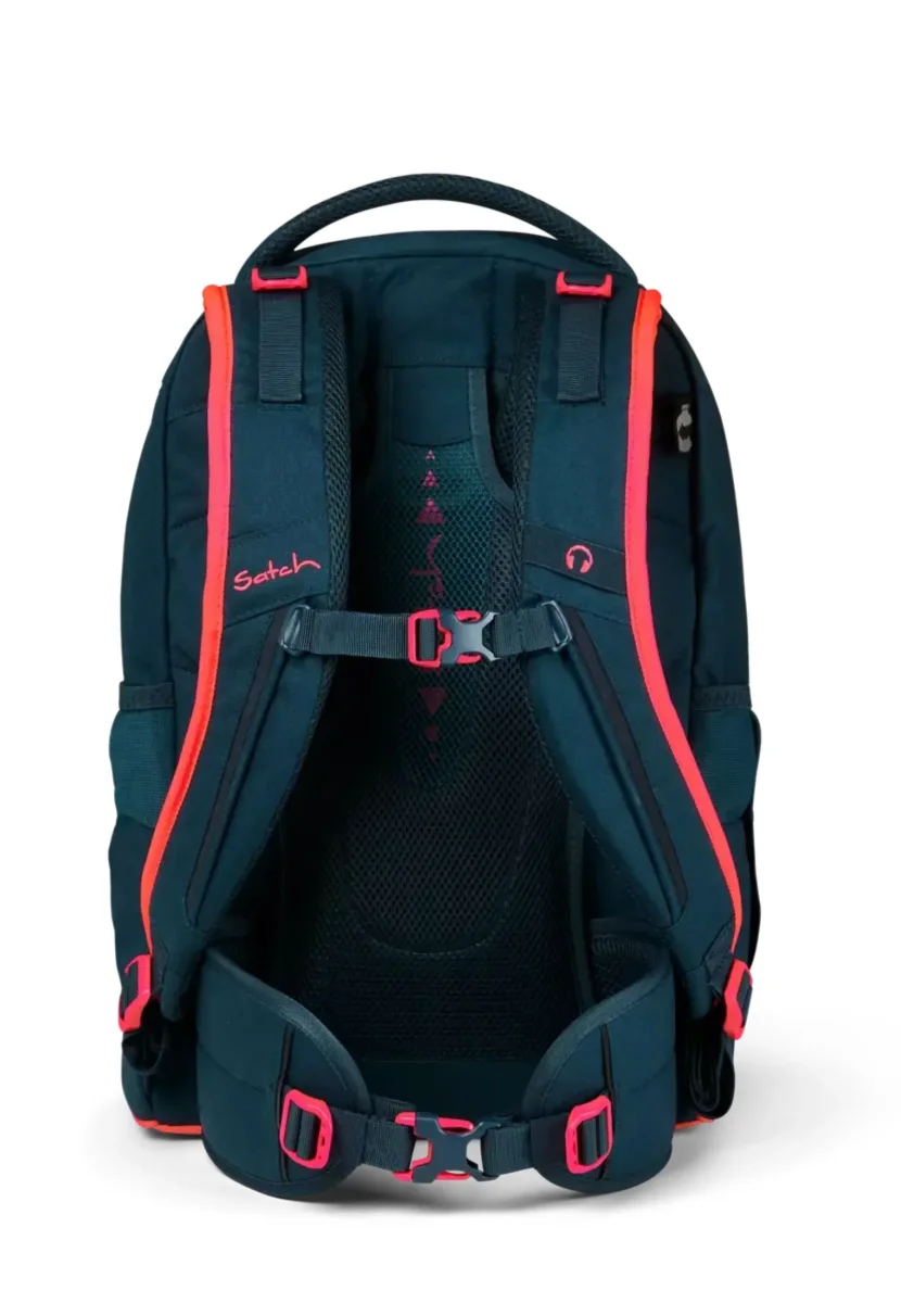 Satch Zaino Schienale Ergonomico Eco 30 Litri Blu Pink Phantom Unisex - immagine 4