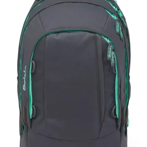 Satch Zaino Schienale Ergonomico 30 Litri Mint Phantom Grigio Azzurro Bambino Unisex