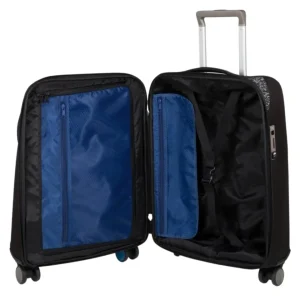 Piquadro Trolley Morbido 2 Ruote Con Power Bank Nero Uomo