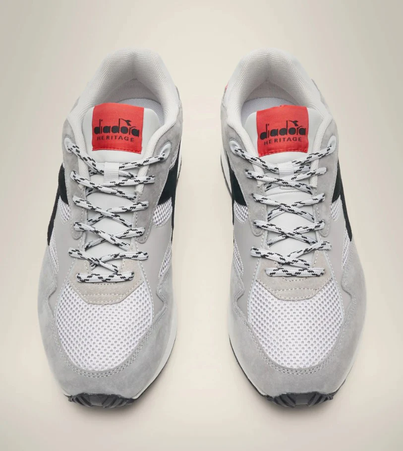 Diadora Heritage Sneakers Eclipse Premium Tela/Pelle Grigio - immagine 6