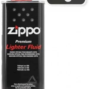 Zippo 125 Ml 1701001 Ricambio 6 Lattine Nero Unisex