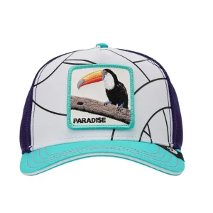Goorin Bros. Trucker Cap Cappellino Special Edition Cambia Colore 'paradise' Azzurro Unisex