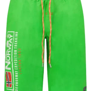 Geographical Norway Bermuda Mare Piscina Corto Verde Uomo