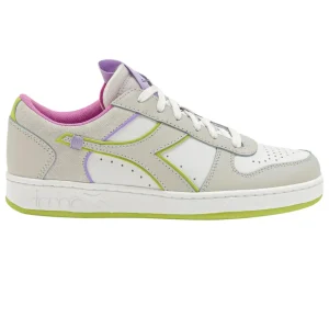 Diadora Sneakers Magic Basket Low Label WN Pelle Bianco