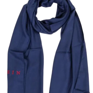 Philipp Plein Sciarpa Viscosa Made in Italy Blu