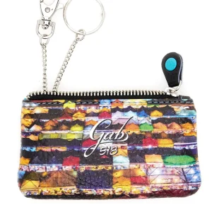 Gabs Porta Chiavi Anello Zip Multicolore Donna