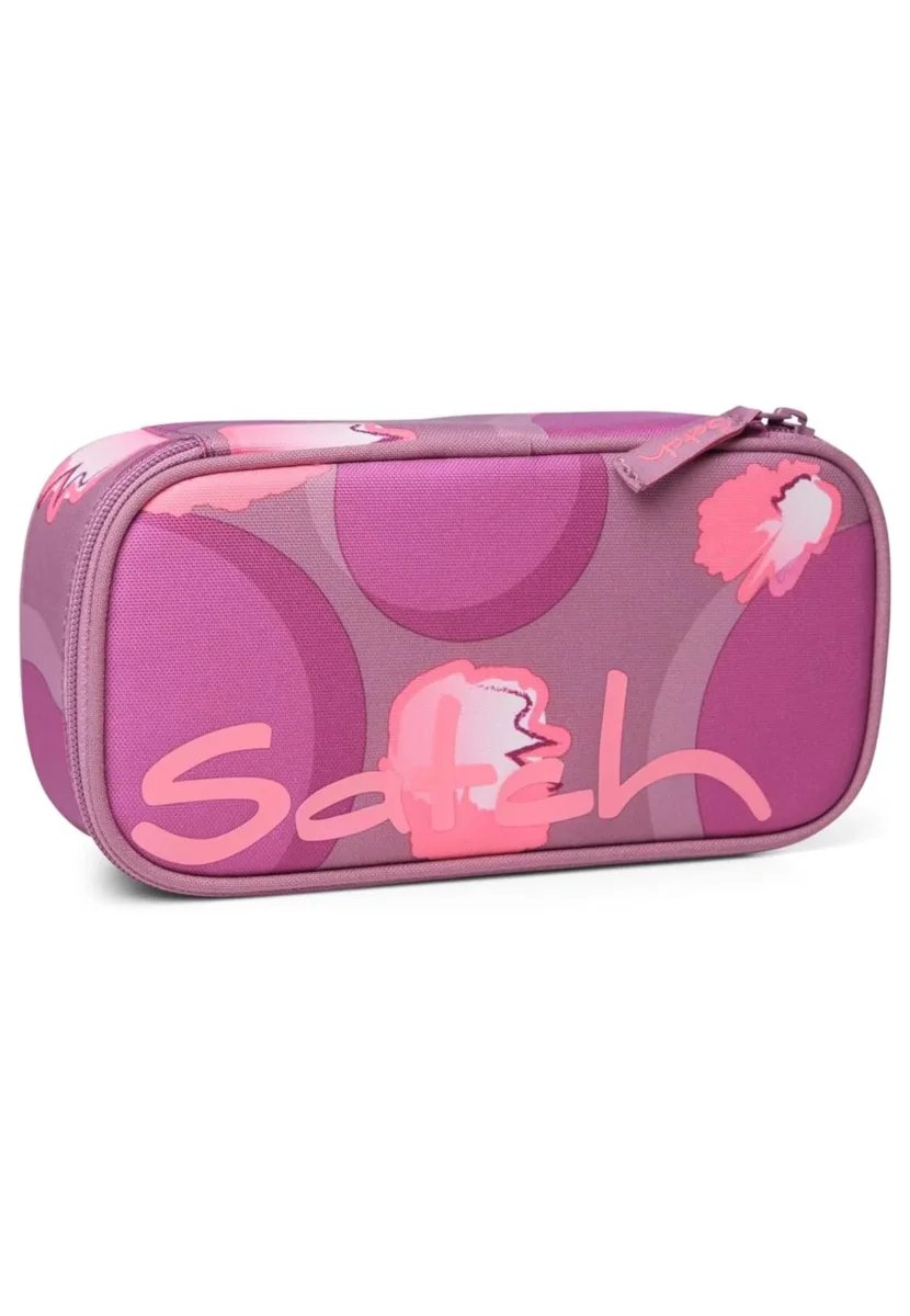 Satch Astuccio Rigido Walking Clouds 22x6x11 Cm Tessuto Riciclato Rosa Bambina Unisex