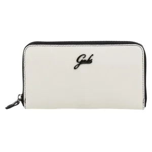 Gabs Zip Porta Monete Carte Banconote Bianco Donna