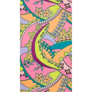 Mefui Telo Mare 'wet' In Microfibra Con Fantasia Reverse Multicolore Donna