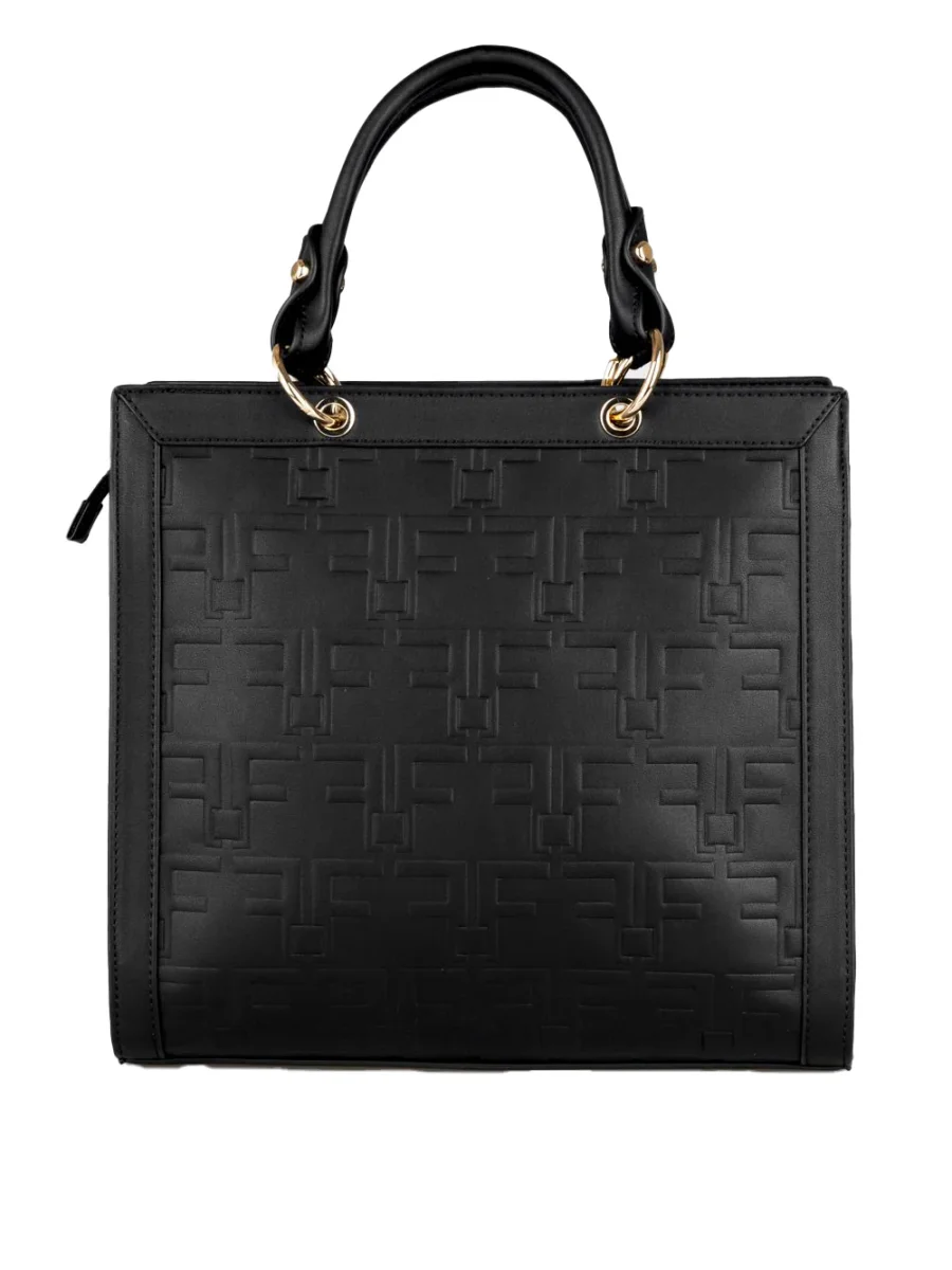 Fracomina Tote Bag Tracolla Nero Donna - immagine 4