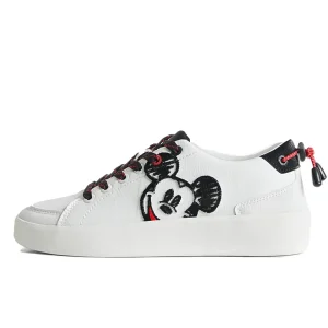 Desigual Shoes Fancy Mickey Bianco Donna