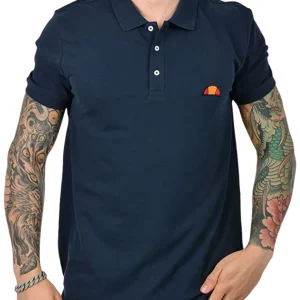 Ellesse Patch Logo Con 3 Bottoni Blu Uomo