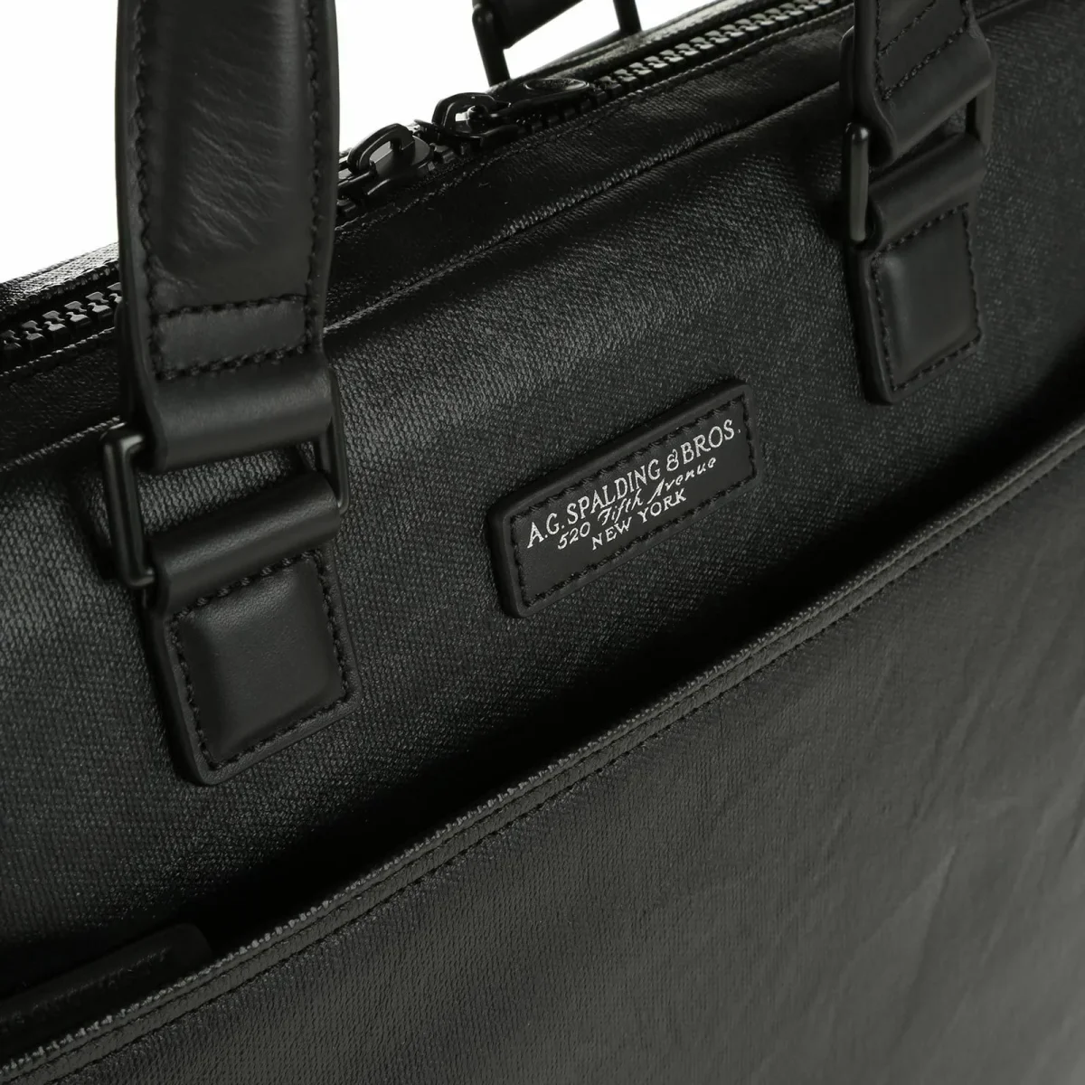 A.g. Spalding&Bros. Cartella da Lavoro Messenger Nero Uomo 970814 - immagine 4