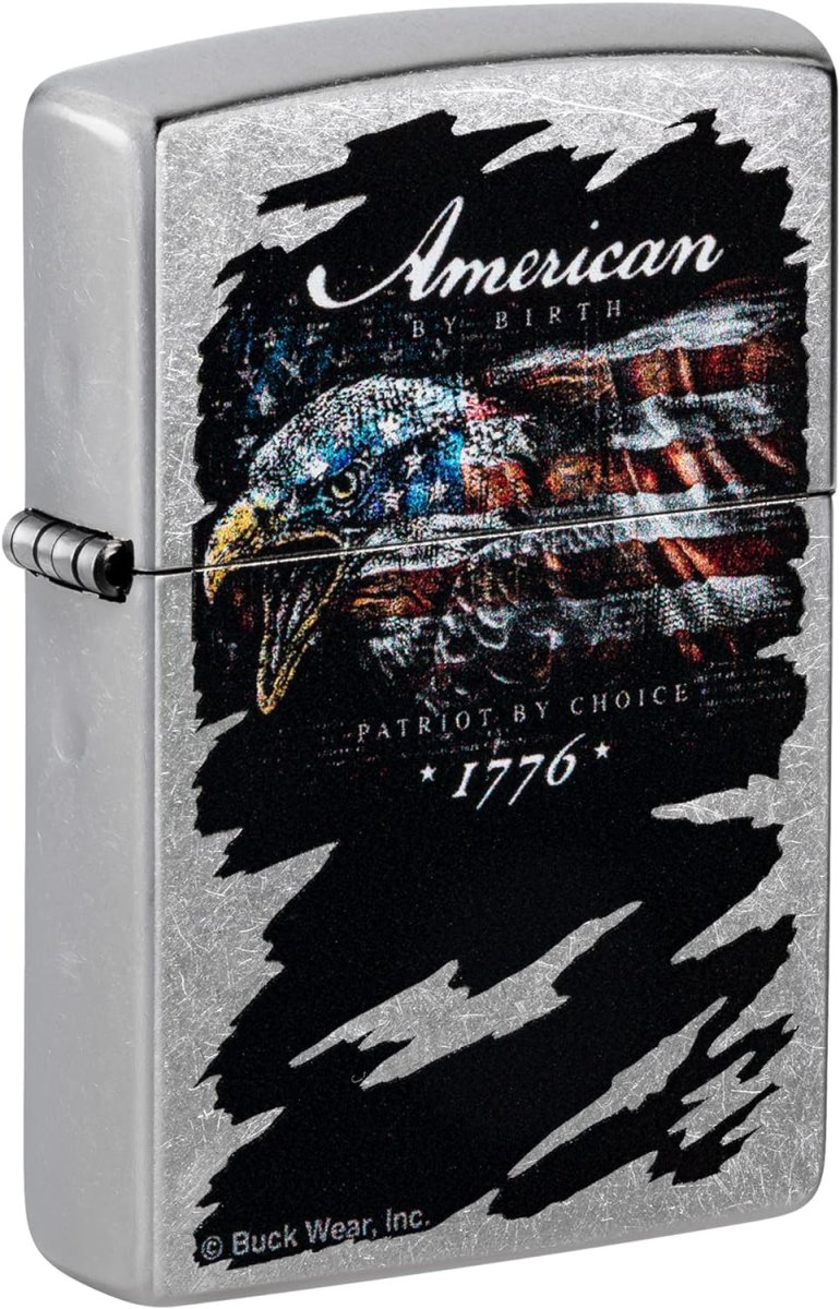 Zippo Ricaricabile Antivento Usa Multicolore Unisex - immagine 3
