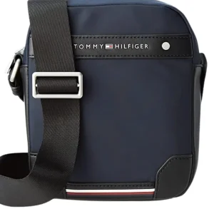 Tommy Hilfiger Borsa Reporter TH Central Repreve Blu Uomo