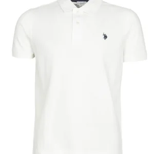 U.s. Polo Assn. maglietta Polo Uomo King in Cotone Bianco