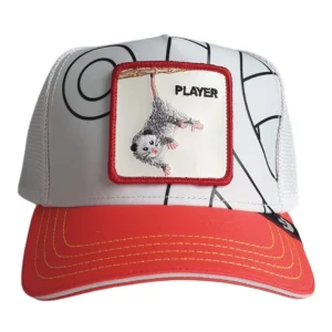 Goorin Bros. Trucker Cap Special Edition 'Player' Cambiacolore Bianco Unisex
