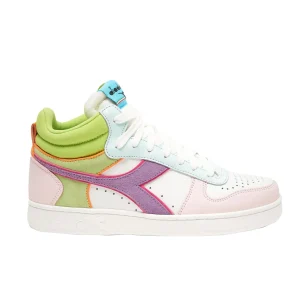 Diadora Sneaker Magic Basket Demi WN Pelle Multicolore