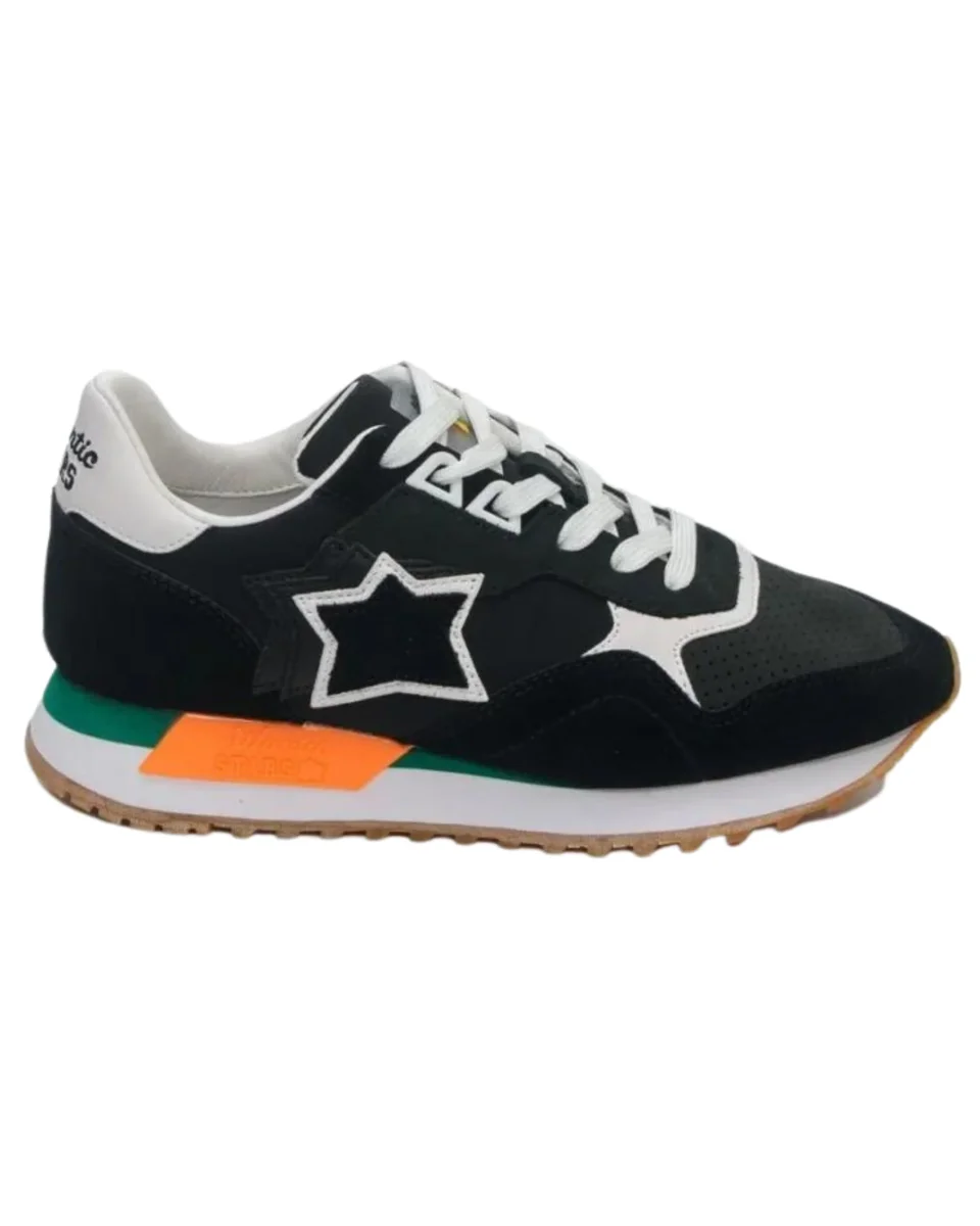 Atlantic Stars Scarpe Sneaker Casual Blu Scuro Uomo