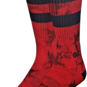 Stance Calze Athletic Combed Cotton Rosso Uomo