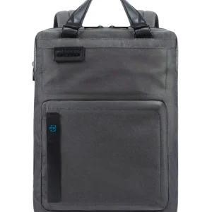 Piquadro Pulse Con Tasca Porta Pc 15,6'' In Tessuto Tecnico Grigio Unisex