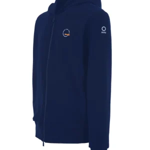 Suns Felpa con Cappuccio Marzio Cotone Blu Navy Uomo