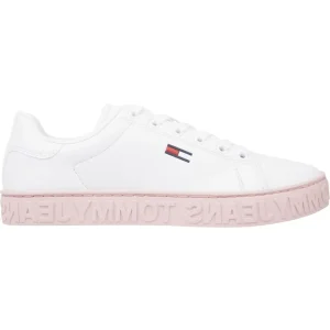 Tommy Jeans Sneakers Pelle Rosa