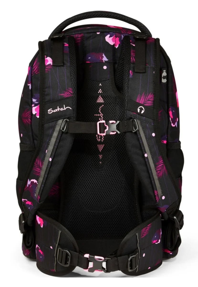 Satch Zaino Schienale Ergonomico 30 Litri Nero Viola Mystic Nights Pack - immagine 3