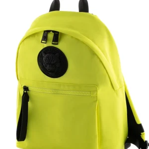 Plein Sport Backpack Boston Nylon Giallo Uomo