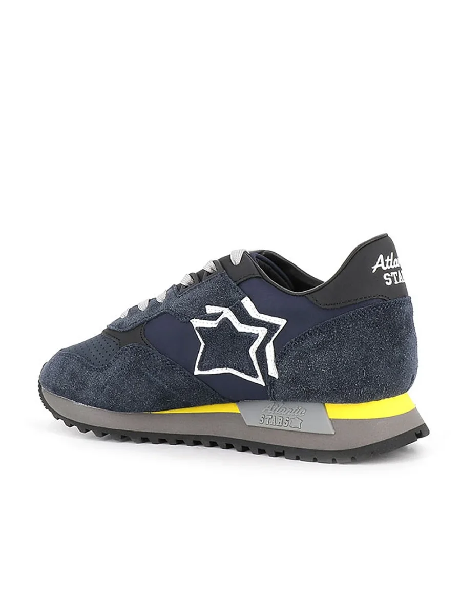 Atlantic Stars Sneakers Casual Dracoc Blu Scuro Uomo - immagine 3
