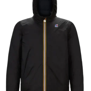 K-way Jacques Thermo Giubbotto Parka Reversibile Nero Uomo