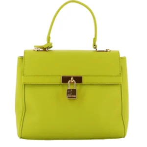 Fracomina Kelly In Ecopelle Con Tracolla Giallo Donna