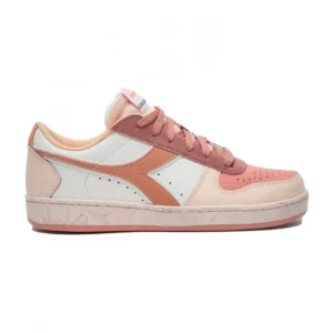 Diadora Sneakers Magic Basket Low Icona Pelle Rosso