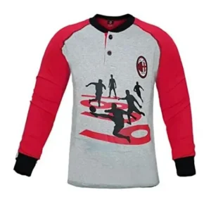 Pigiama Ac Milan Homewear Man Nero Uomo