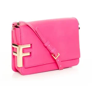 Fracomina Shoulder Bag Tracolla Viola Donna