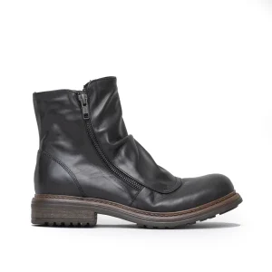 D-red Stivaletto Basso Arricciato Nero Donna