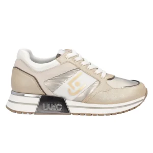 Liu Jo Sneakers Kiss 06 Argento/Beige