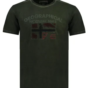 Geographical Norway T-shirt Jotz Nero Uomo