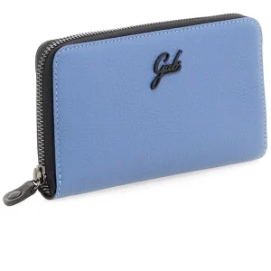 Gabs Portamonete Zip Around Porta Carte Blu Donna