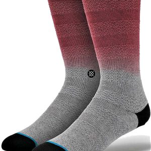 Stance Calze Double Cylinder Combed Cotton Rosso Uomo
