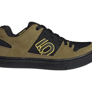 Adidas Scarpe Freerider Bike Mountain Uomo con Tomaia Misto Suede Giallo Verde