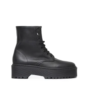 D-red Anfibio Allaciato Opaco Nero Donna