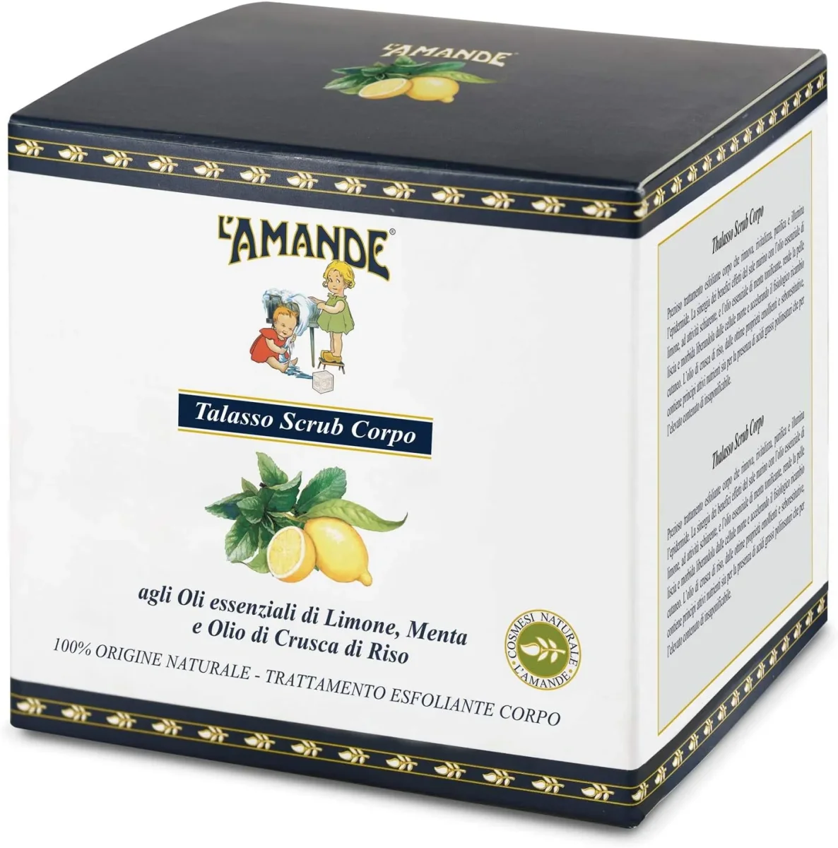 L'amande Talasso Scrub Corpo 600 Ml Esfoliante - immagine 3