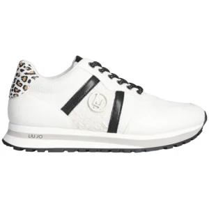 Liu Jo Sneakers Bianca Dettagli Neri