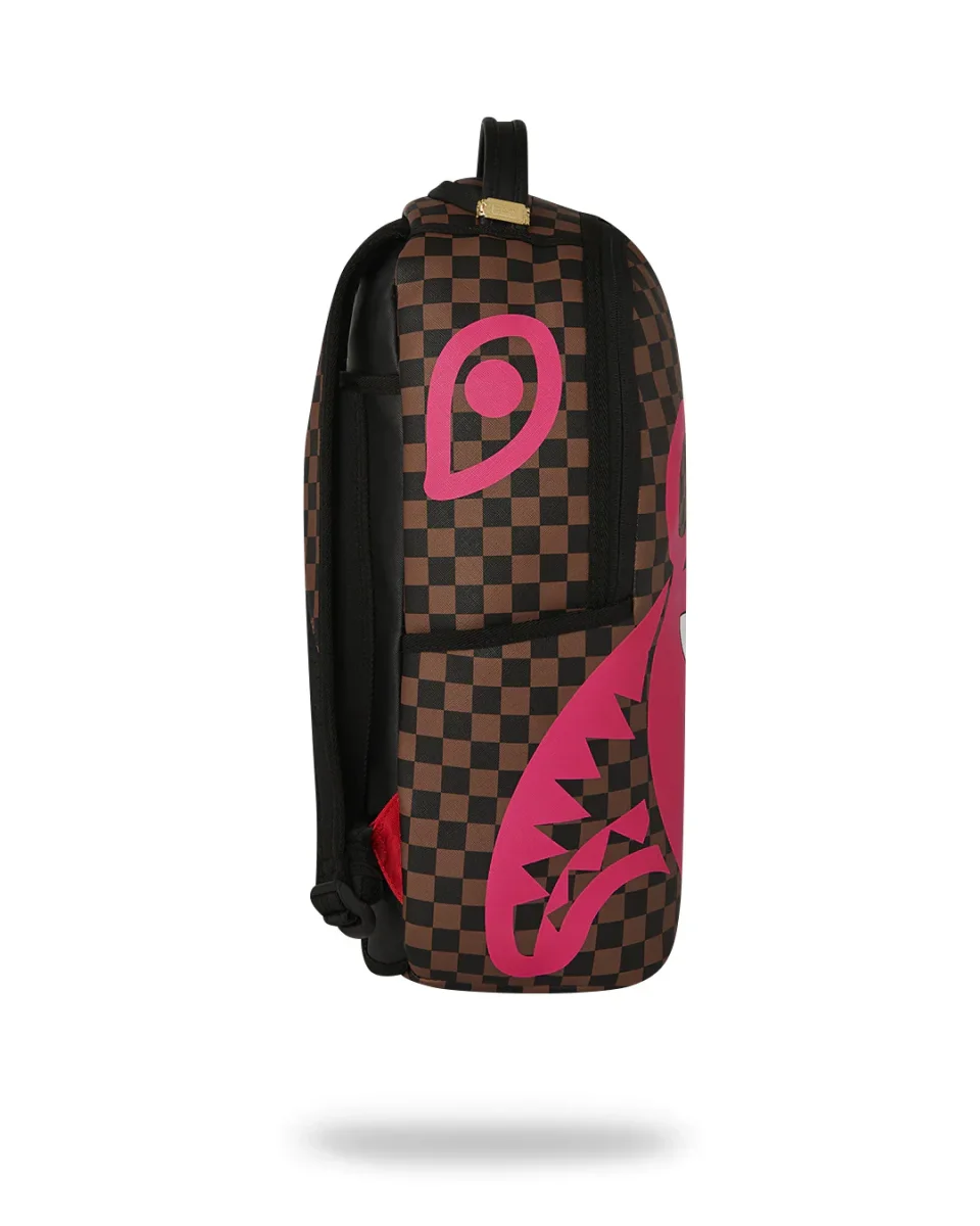 Sprayground Zaino Big Backpack Scuola City Viaggio Shark pink bear - immagine 8