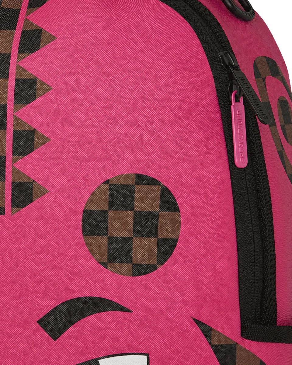 Sprayground Zaino Big Backpack Scuola City Viaggio Shark pink bear - immagine 6