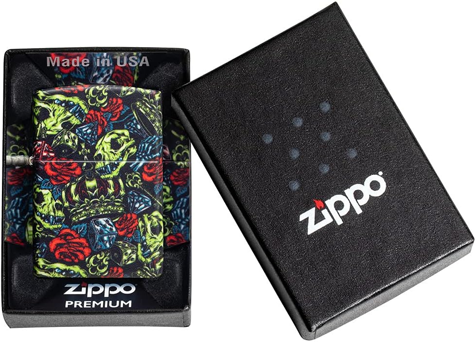 Zippo Antivento Ricaricabile Made In Usa Multicolore 49696 - immagine 8