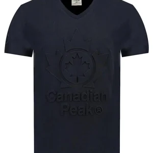 Canadian Peak Manica Corta Blu Uomo