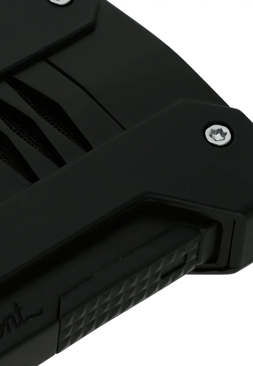 S.t.dupont Fiamma Potente Antivento Ricaricabile Nero 021400 - immagine 5